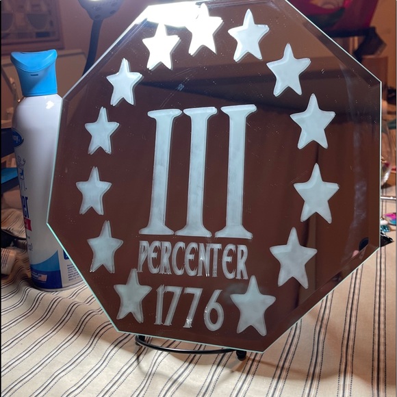 Etched III% mirror